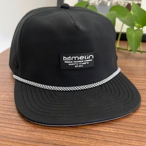 NWT Melin Hydro Coronado Hat - Black - Classic Size